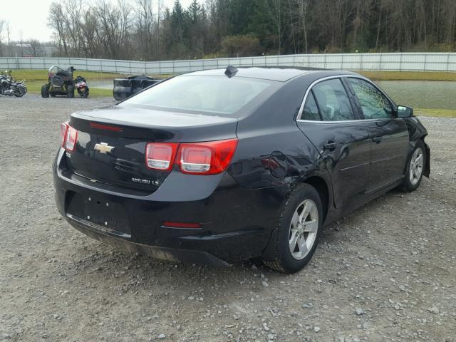 1G11B5SL5EF130968 - 2014 CHEVROLET MALIBU LS BLACK photo 4