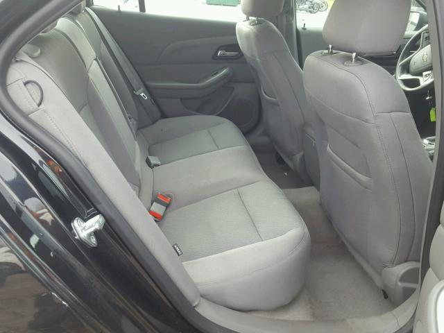 1G11B5SL5EF130968 - 2014 CHEVROLET MALIBU LS BLACK photo 6