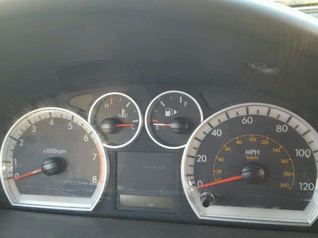 KL1TD5DE2BB176955 - 2011 CHEVROLET AVEO LS BLACK photo 8