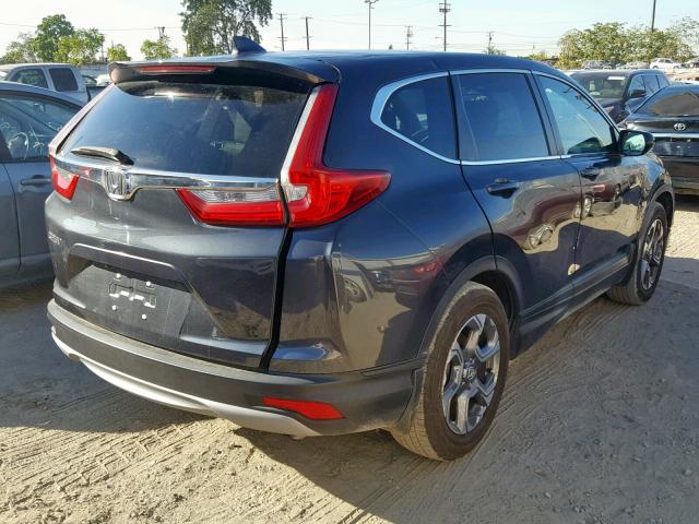 7FARW1H8XHE034101 - 2017 HONDA CR-V EXL CHARCOAL photo 4