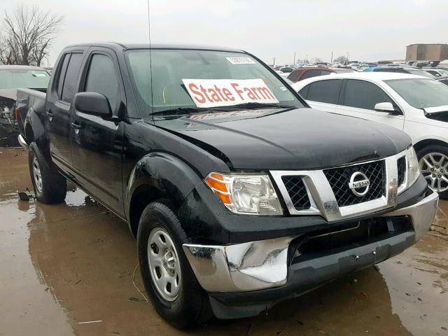 1N6AD0ER9AC402578 - 2010 NISSAN FRONTIER C BLACK photo 1