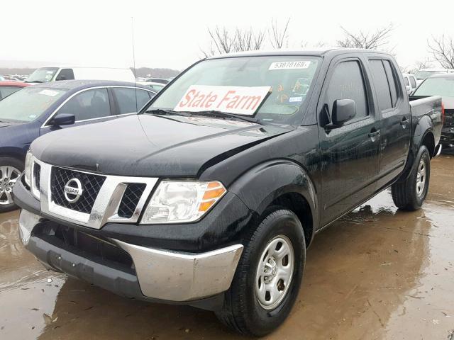 1N6AD0ER9AC402578 - 2010 NISSAN FRONTIER C BLACK photo 2