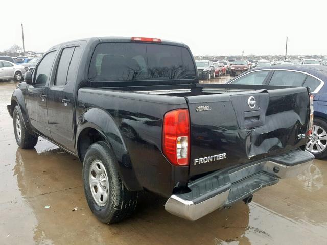 1N6AD0ER9AC402578 - 2010 NISSAN FRONTIER C BLACK photo 3