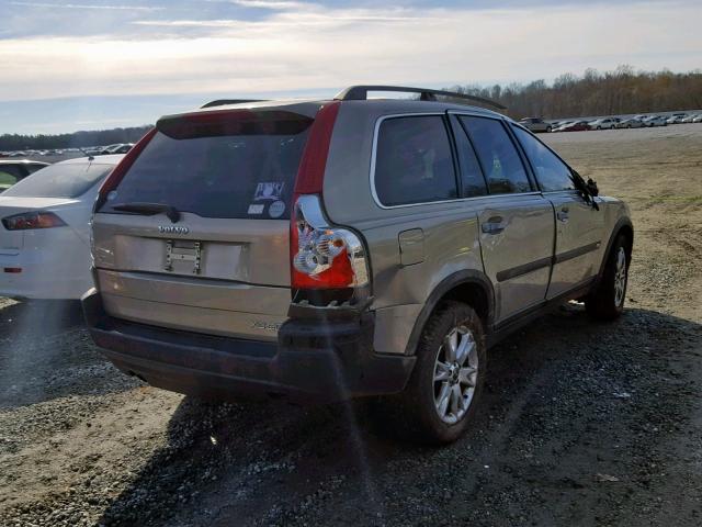 YV1CY59H041050337 - 2004 VOLVO XC90 TAN photo 4