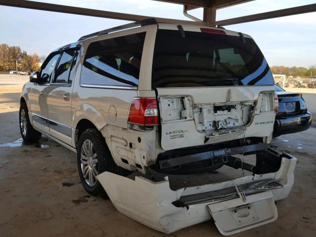 5LMFL275X8LJ12919 - 2008 LINCOLN NAVIGATOR 白色 照片 3