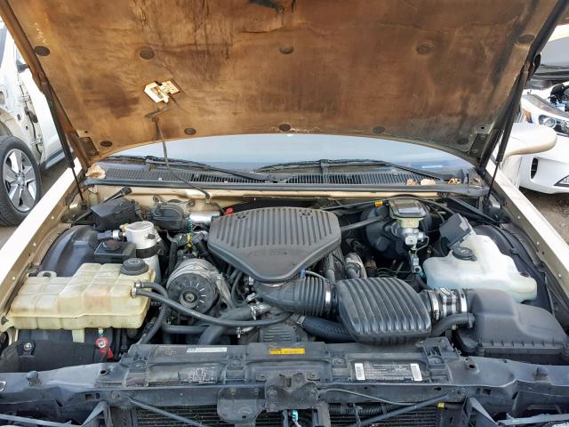 1G4BN52P0SR404539 - 1995 BUICK ROADMASTER GOLD photo 7