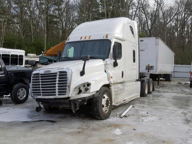 3AKJGLBG6ESFL7926 - 2014 FREIGHTLINER CASCADIA 1 WHITE photo 2