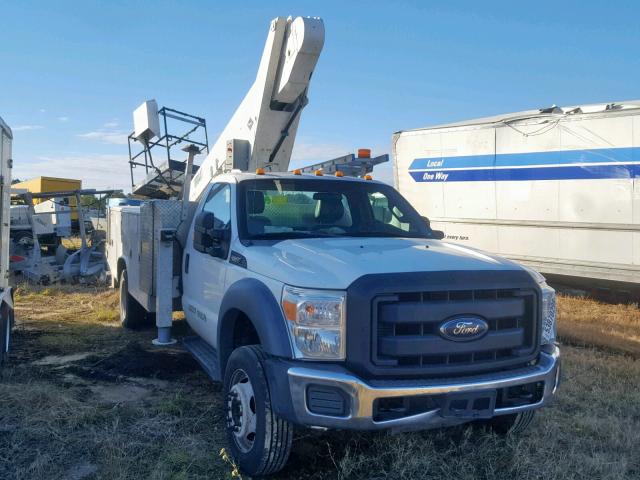 1FDUF5GY2FEA28821 - 2015 FORD F550 SUPER WHITE photo 1