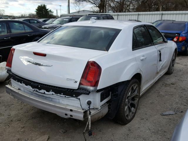 2C3CCABG5FH786682 - 2015 CHRYSLER 300 S WHITE photo 4