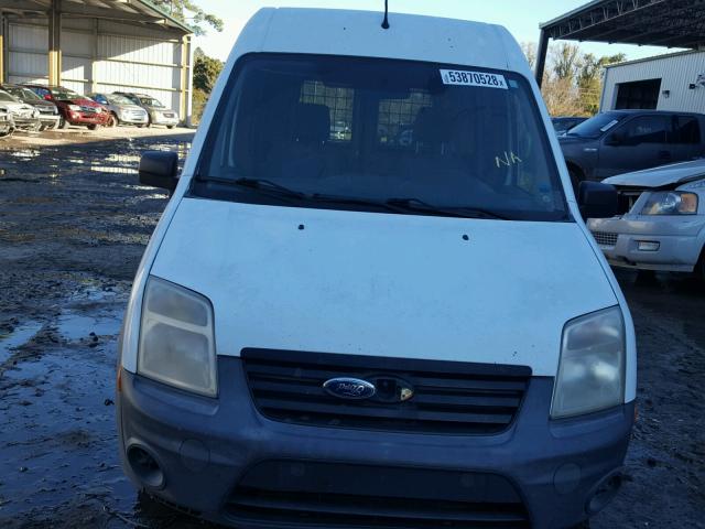 NM0LS6AN6AT016866 - 2010 FORD TRANSIT CO WHITE photo 9