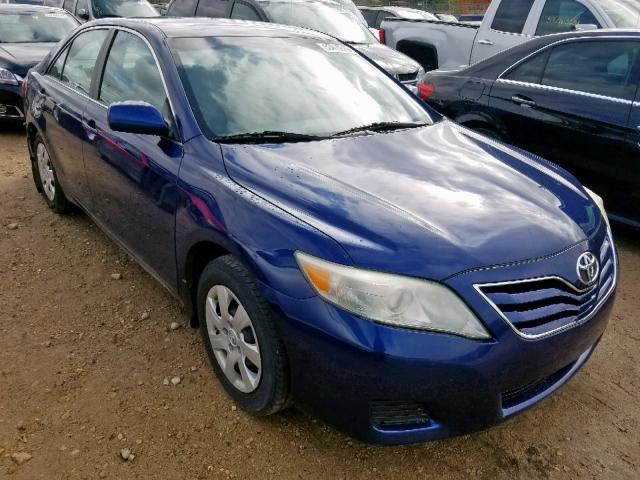 4T1BF3EK6BU612598 - 2011 TOYOTA CAMRY BASE BLUE photo 1