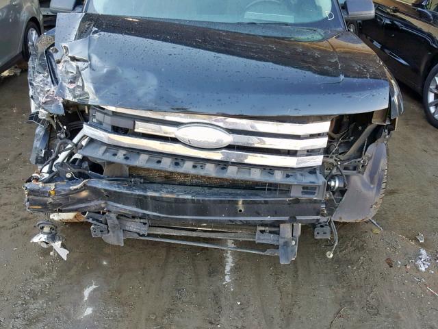 2FMGK5BCXBBD29976 - 2011 FORD FLEX SE BLACK photo 9