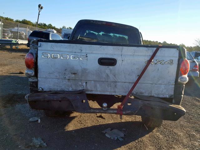 1B7GG22X2XS129792 - 1999 DODGE DAKOTA BLACK photo 9