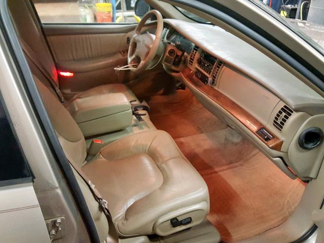 1G4CW54K914180041 - 2001 BUICK PARK AVENU BEIGE photo 5