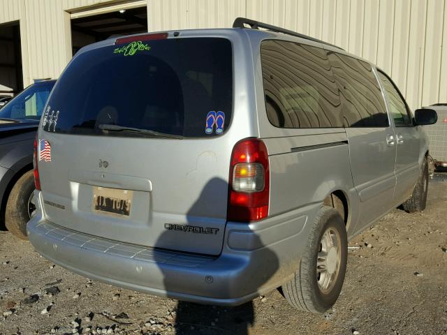 1GNDX13E53D181501 - 2003 CHEVROLET VENTURE LU SILVER photo 4