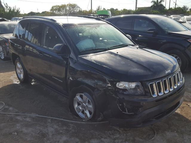 1C4NJCBA8ED818215 - 2014 JEEP COMPASS SP შავი ფოტო 1