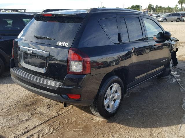 1C4NJCBA8ED818215 - 2014 JEEP COMPASS SP შავი ფოტო 4