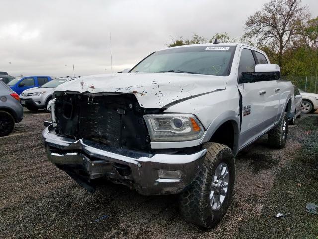 3C6UR5FL4FG515908 - 2015 RAM 2500 LARAM WHITE photo 2