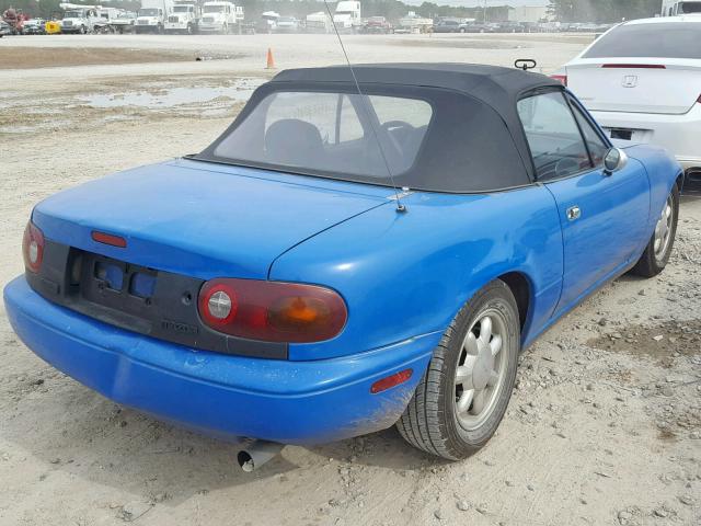 JM1NA3511L0147549 - 1990 MAZDA MX-5 MIATA BLUE photo 4