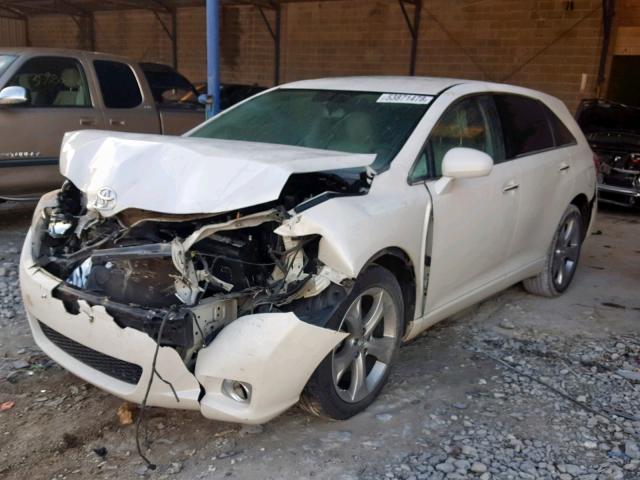 4T3ZK11A69U016548 - 2009 TOYOTA VENZA BASE WHITE photo 2