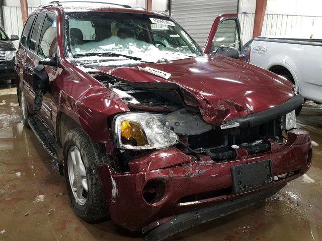 1GKDT13S822305415 - 2002 GMC ENVOY BURGUNDY photo 1