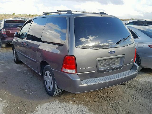 2FMDA51616BA45417 - 2006 FORD FREESTAR S GRAY photo 3