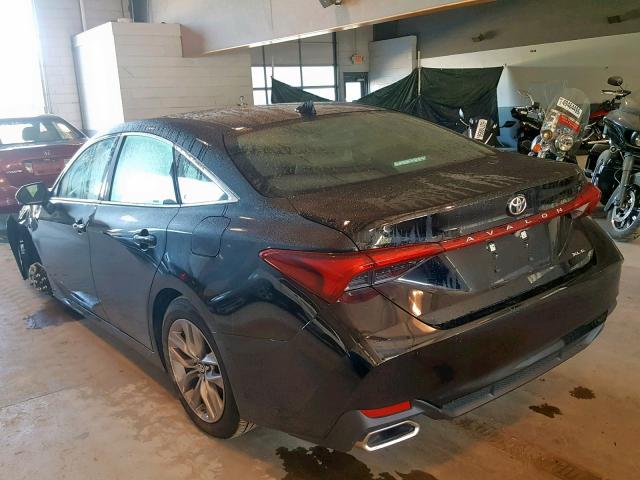 4T1BZ1FB0KU029776 - 2019 TOYOTA AVALON XLE BLACK photo 3