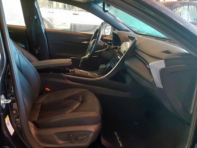 4T1BZ1FB0KU029776 - 2019 TOYOTA AVALON XLE BLACK photo 5