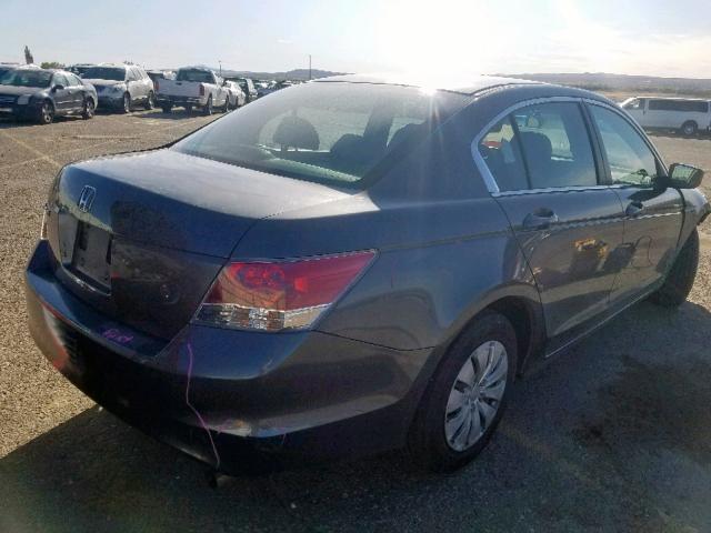 1HGCP26389A131305 - 2009 HONDA ACCORD LX SILVER photo 4