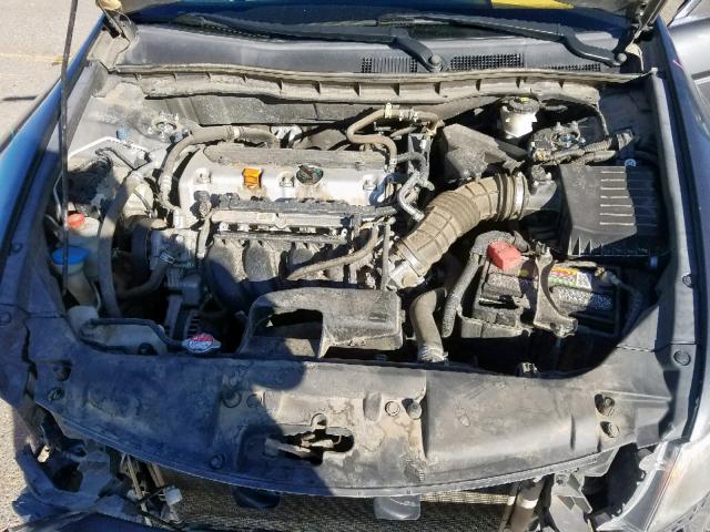 1HGCP26389A131305 - 2009 HONDA ACCORD LX SILVER photo 7