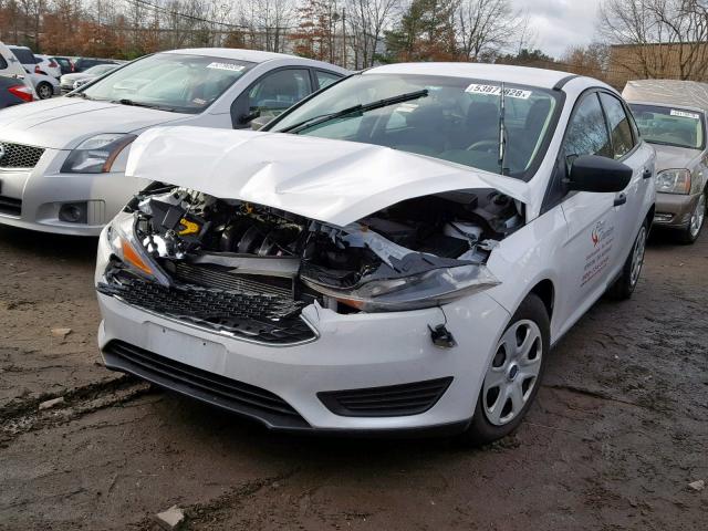 1FADP3E25JL254382 - 2018 FORD FOCUS S WHITE photo 2