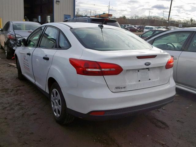 1FADP3E25JL254382 - 2018 FORD FOCUS S WHITE photo 3