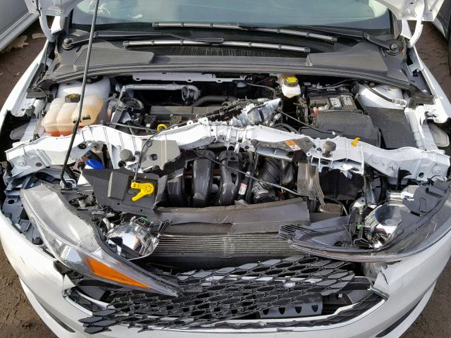 1FADP3E25JL254382 - 2018 FORD FOCUS S WHITE photo 7