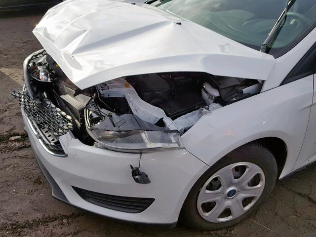 1FADP3E25JL254382 - 2018 FORD FOCUS S WHITE photo 9