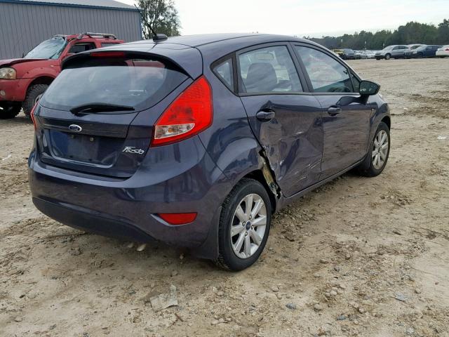 3FADP4EJ4CM204460 - 2012 FORD FIESTA SE GRAY photo 4