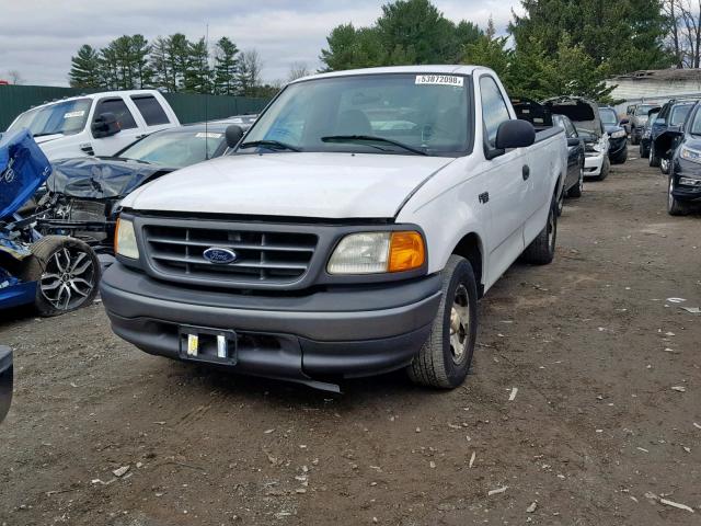 2FTRF17254CA51513 - 2004 FORD F-150 HERI WHITE photo 9