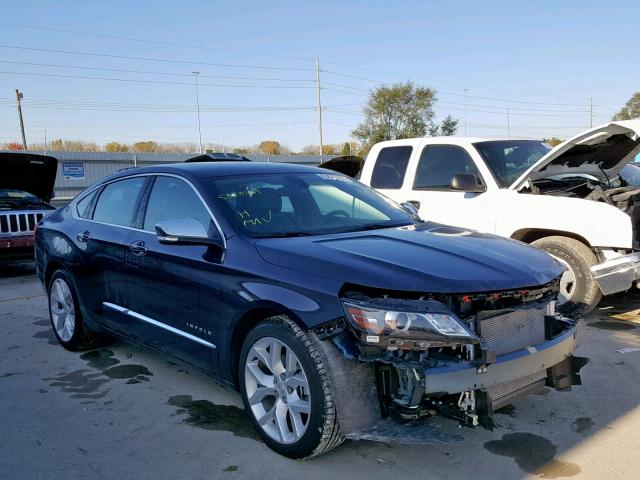 2G1105S38K9143210 - 2019 CHEVROLET IMPALA PRE BLUE photo 1