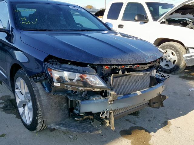 2G1105S38K9143210 - 2019 CHEVROLET IMPALA PRE BLUE photo 9