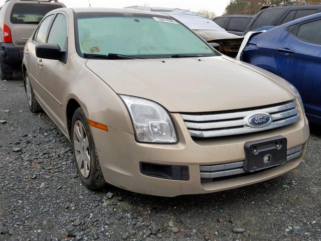 3FAHP06Z98R111166 - 2008 FORD FUSION S TAN photo 1