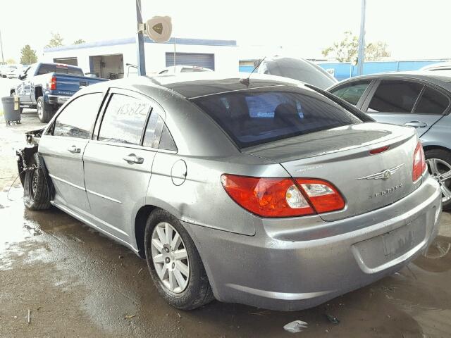 1C3LC46K38N218568 - 2008 CHRYSLER SEBRING LX GRAY photo 3