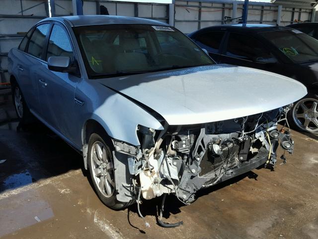 1FAHP24W38G133420 - 2008 FORD TAURUS SEL BLUE photo 1