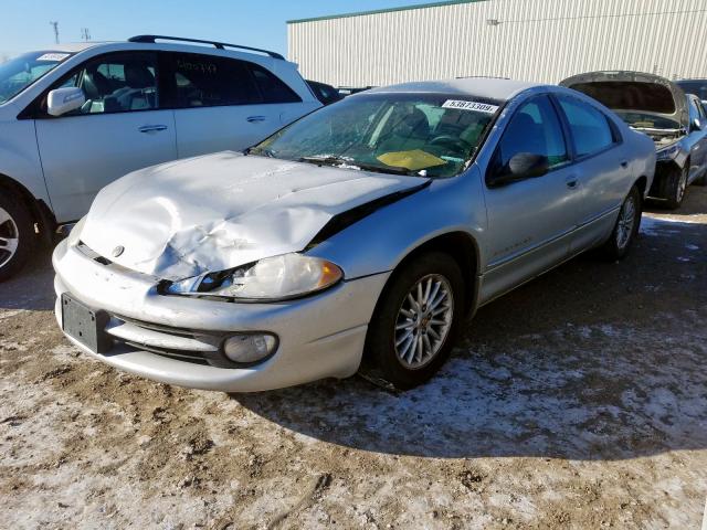 2C3HH56U81H547070 - 2001 CHRYSLER INTREPID E SILVER photo 2