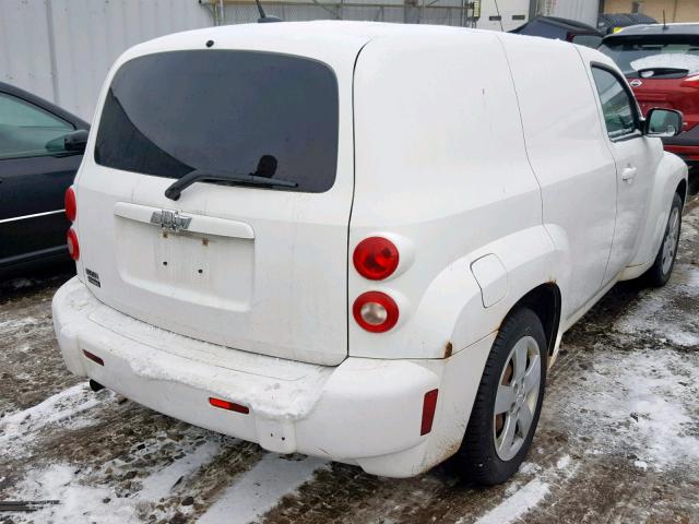 3GCDA95DX8S573250 - 2008 CHEVROLET HHR PANEL WHITE photo 4