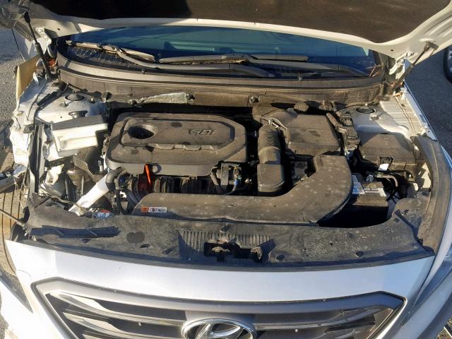 5NPE34AF7HH496257 - 2017 HYUNDAI SONATA SPO SILVER photo 7