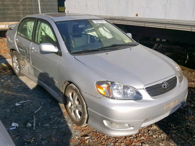 2T1BY30E85C434999 - 2005 TOYOTA COROLLA XR 银色 照片 1