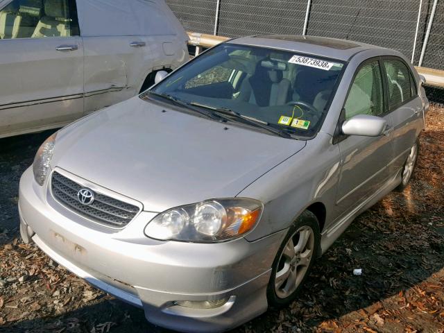 2T1BY30E85C434999 - 2005 TOYOTA COROLLA XR 银色 照片 2