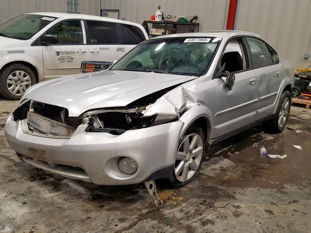 4S4BL62C277212728 - 2007 SUBARU LEGACY OUT SILVER photo 2