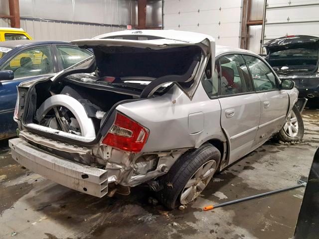 4S4BL62C277212728 - 2007 SUBARU LEGACY OUT SILVER photo 4