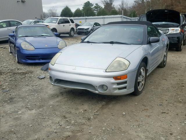 4A3AE45G94E055068 - 2004 MITSUBISHI ECLIPSE SP SILVER photo 2