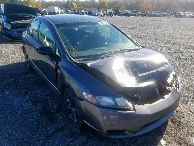 2HGFA16399H523574 - 2009 HONDA CIVIC VP CHARCOAL photo 1